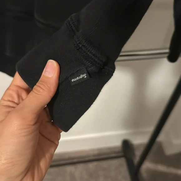 Rare supreme rain 3 D appliqué drop hoodie - Picture 3 of 6